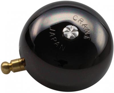 Crane Fietsbel Karen 50 Mm Messing Zwart Crane Fietsbel Karen 50 Mm Messing Zwart
