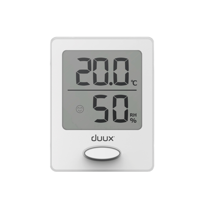 Duux Sense thermometer + hygrometer Klimaat accessoire Wit Duux Sense thermometer + hygrometer Klimaat accessoire Wit