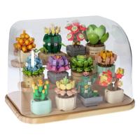 Bouwsteentjes Set Bloemen Etalage - thumbnail
