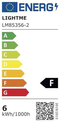 LightMe LM85356 LED-lamp Energielabel E (A - G) B15d 4.9 W = 48 W Warmwit (Ø x h) 18 mm x 57 mm 1 stuk(s)