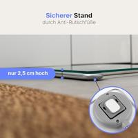 Clatronic PW 3368 Personenweegschaal Digitaal Weegbereik (max.): 150 kg Glas (helder) - thumbnail