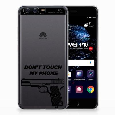 Huawei P10 Silicone-hoesje Pistol DTMP Huawei P10 Silicone-hoesje Pistol DTMP