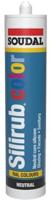 Soudal silirub color | siliconenkit | schaduw grijs ral 7022 | 300 ml - 114267 - thumbnail