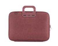 Bombata laptoptas Denim 43 x 33 cm kunstleer rood - thumbnail