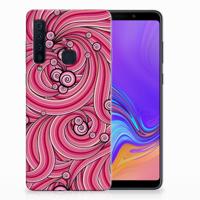 Samsung Galaxy A9 (2018) Hoesje maken Swirl Pink - thumbnail