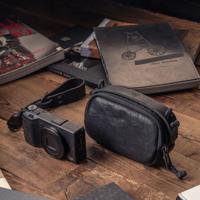 Wotancraft Portable Pouch size S, black leather - thumbnail
