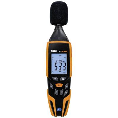 HT Instruments HTA102 Decibelmeter 30 - 130 dB 31.5 Hz - 8 kHz Mini-USB