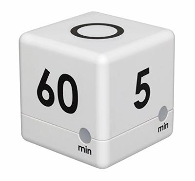 TFA Dostmann Timer Cube Timer Wit Digitaal - thumbnail