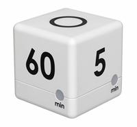 TFA Dostmann Timer Cube Timer Wit Digitaal - thumbnail