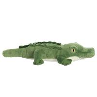 Eco Nation Pluchen knuffel - alligator - 36 cm - thumbnail