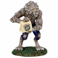 Lemax wolfie eats out halloween figuur Spooky Town 2023 - thumbnail