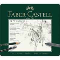 Faber Castell FC-112973 Grafietset Faber-Castell Pitt 19-delig - thumbnail