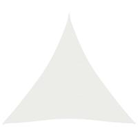 VidaXL Zonnezeil 160 g/m² 5x6x6 m hdpe wit - thumbnail