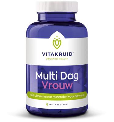 Vitakruid Multi Dag Vrouw 100% Vegan 90
