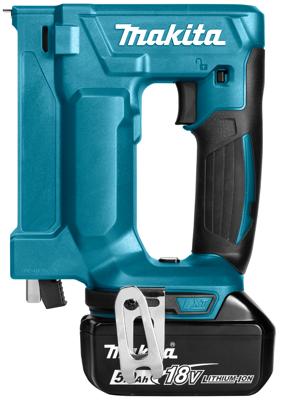 Makita DST112RTJ 18 V Nietmachine (nietbreedte 10mm) 5,0 Ah accu (2 st), snellader, Mbox