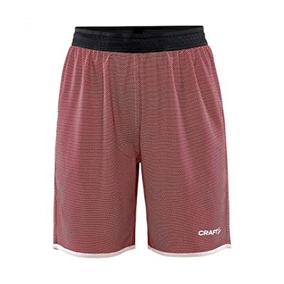 Craft 1911116 Progress Rev. Basket Shorts W - Bright Red/White - XL Craft 1911116 Progress Rev. Basket Shorts W - Bright Red/White - XL