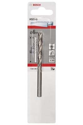 Bosch Accessoires Metaalboren HSS-G, Standard 6 x 57 x 93 mm 1st - 2608585926