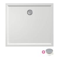 Xenz Mariana douchebak - 100x90x7 - Acryl - wit 6858-01 - thumbnail