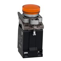 Schneider Electric XB4BV5B5 XB4BV5B5 Verlichte melder Oranje 1 stuk(s) - thumbnail