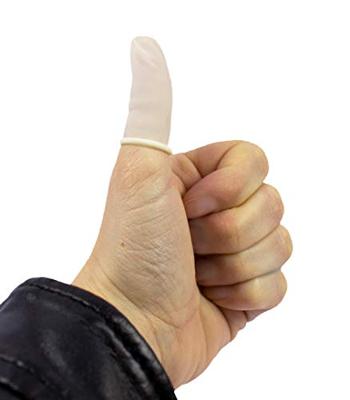 Vingerlingen latex 100 stuks, medium - thumbnail