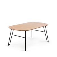 Kave Home Uitschuifbare Ovale Eettafel 'Novac' 170 - 320 x 100cm - thumbnail