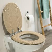 Tiger Toiletzitting Scaffold Softclose Hout Steigerhout - thumbnail