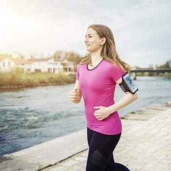 Hama Sport-armband Running Voor Smartphones Maat XL Met Led Zwart