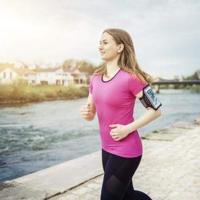 Hama Sport-armband Running Voor Smartphones Maat XL Met Led Zwart - thumbnail