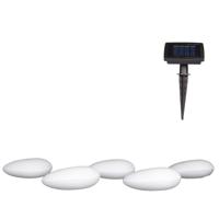 Premium Solar Buitenverlichting Stenen - 5 Stuks - thumbnail