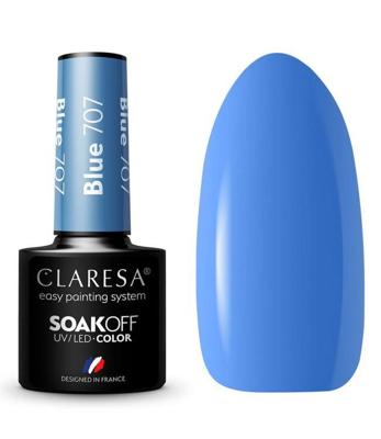 Claresa uv/led gellak 5ml blue 707 take me to the river
