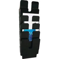 Durable FLEXIPLUS 6 A4 1700008061 Folderhouder Zwart DIN A4 1 stuk(s) Aantal vakken: 6 (l x b x h) 247 x 247 x 745 mm - thumbnail