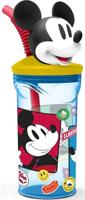 Beker met Rietje Mickey Mouse CZ11336 3D Blauw - thumbnail
