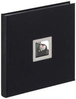walther+ design FA-217-B Fotoalbum (b x h) 30 cm x 30 cm Zwart 50 bladzijden - thumbnail