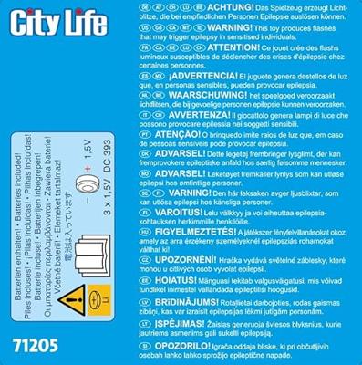Playmobil City Life 71205 Motorfiets voor noodarts met knipperlicht - thumbnail