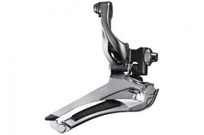 Shimano Voorderailleur 2 x 10 speed tiagra fd-4700 ø28,6 - ø31,8 mm klem / down-pull 61-66° - 46-53t - zwart/zilver