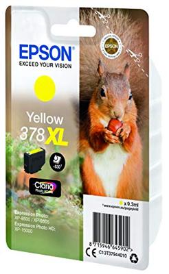 Epson 378XL (Squirrel) Yellow Ink