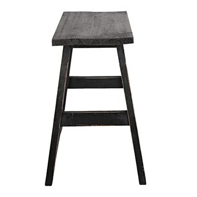 Clayre & Eef Plantentafeltje 42x29x43 cm Zwart Hout Rechthoek Clayre & Eef Plantentafeltje 42x29x43 cm Zwart Hout Rechthoek