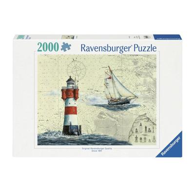 Ravensburger puzzel Romantic Lighthouse 2000 stukjes