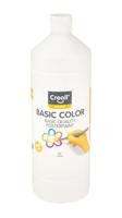 Plakkaatverf creall basic wit 1000ml - thumbnail