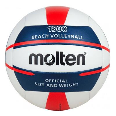 Molten Beach Volleybal V5B1500-WN Wit blauw rood