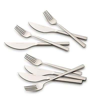 ECHTWERK Bestekset Bari (Zilver, 4-delig)