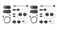 INTERPHONE helm communicatiesysteem "u-com 6 r" helmet com.system interp. u-com 6r double kit - thumbnail