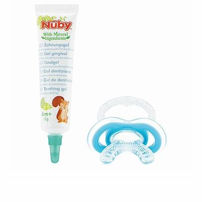 Gingivale gel + NUBY bijtring blauw - thumbnail