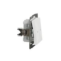 Schneider Electric EPH1370121D Rolluikknop Asfora Wit (RAL 9003) 1 stuk(s) - thumbnail