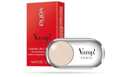 Pupa Milano - Pupa Vamp! Eyeshadow Palette 4 g 206 Sparkling Gold Oogschaduw 1 g Dames Pupa Milano - Pupa Vamp! Eyeshadow Palette 4 g 206 Sparkling Gold Oogschaduw 1 g Dames