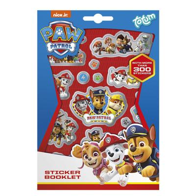 Totum paw patrol stickervel, 4st.