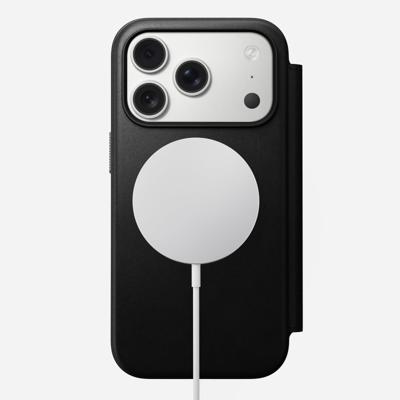 Nomad Modern leather folio iPhone 17 Pro - Black Nomad Modern leather folio iPhone 17 Pro - Black