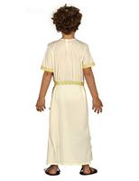 Romeins Kostuum Jongen Wit - thumbnail