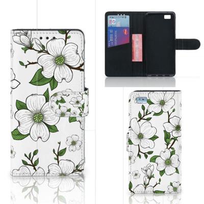 Huawei Ascend P8 Lite Hoesje Dogwood Flowers Huawei Ascend P8 Lite Hoesje Dogwood Flowers