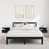 Vervelende Nachtkasten 2 stuks Zwart Eiken 40x31x27 cm Engineered Wood - thumbnail